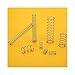 Stainless Steel Compression Spring Wire Diameter 0.8mm Y-Type Spring Shock Absorbing Return SUS Spring,OD 8mm,Length 60mm (5PCS)