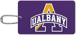 University at Albany Primary Logo Luggage Card Suitcase Carry-On ID Tag