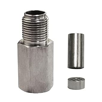 ATORSE® Check Engine Light O2 Oxygen Sensor Adapter Bung Catalytic