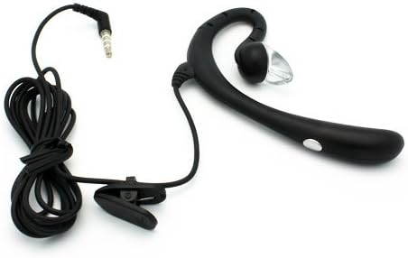 3.5mm Behind-The-Ear Corded Earpiece In Ear New Quality Headset + Carriying Case for Verizon Samsung ATIV SE, Verizon Samsung Galaxy S3 Mini, Verizon Samsung Galaxy Note 3 (SM-N900V), Verizon Samsung Galaxy S 4 SCH-I545, Verizon Samsung GALAXY Note 2 SCH-I605