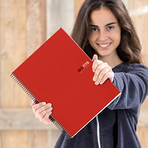 Image of Miquel Rius A4 Polypropelene Cover Notebook of 150 Pages - Red