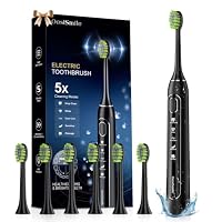 OasiSmile Sonic Electric Toothbrush for Adults, 5 Modes for Deep Cleaning