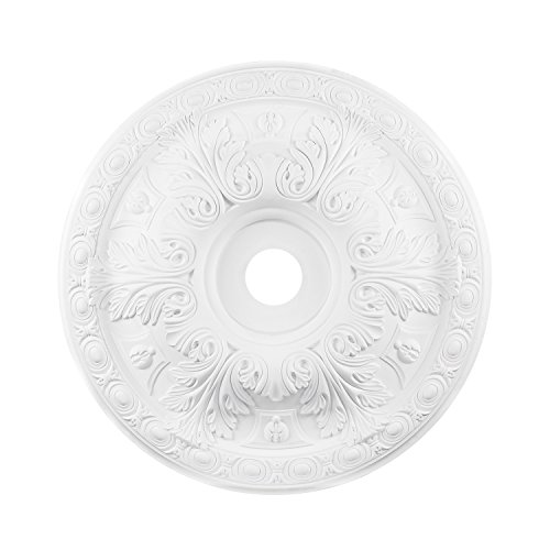 Image of ELK Lighting M1019WH Decorative-Ceiling-Medallions, 28 inch L x 28 inch W x 3 inch H, White