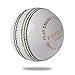 Cricnix Cricket Ball Premier White Leather 5.5oz (1-Pack) for Seniors Match