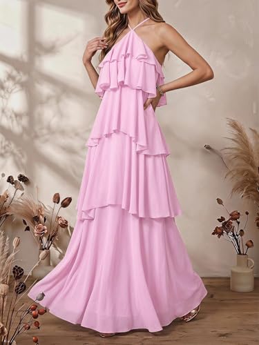 Image of SOLY HUX Women's Wedding Guest Maxi Dress