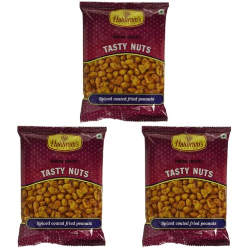 Image of Haldiram's Nagpur Whole Tasty Nuts, 200g (Pack of 3)