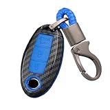 🚗MATERIAL:Schlüssel Schutz Etui aus das Schutzcover im Carbon Design aus stabilem Kunststoff; Kohlefaser-Sport-Stil, stilvoll und schön. Es hat ein angenehmes Gefühl und elegantes Aussehen.