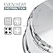 Double Boiler & Steam Pots for Chocolate and Fondue Melting Pot, Candle Making, Stainless Steel Steamer with Tempered Glass Lid for Clear View while Cooking, Dishwasher (3 Qts & 4 Pieces)