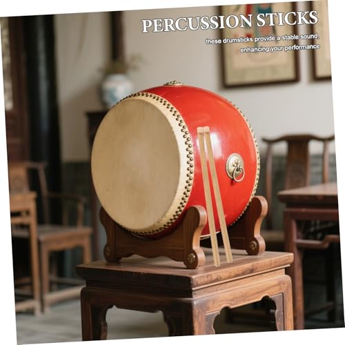 Abaodam 1 par de baquetas con agarre antideslizante para adultos, duraderas para percusión en batería de marcha y tambor snare, fabricadas para expresión musical mejorada miniatura 6