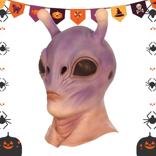 Masque Alien 3D pour cosplay et soirées déguisées d'Halloween - 7
