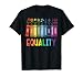 Rainbow Gay Books Flowers Equality LGBTQ Pride Women Men T-Shirt