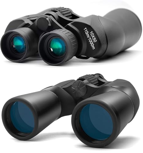 Image of Binoculars for Long Distance, 10x50 Ultra HD Binoculars for Adults High Powered with Clear Vision BAK4 Prism FMC Lens Easy Focus Long Range Portable (6 Months Warranty)