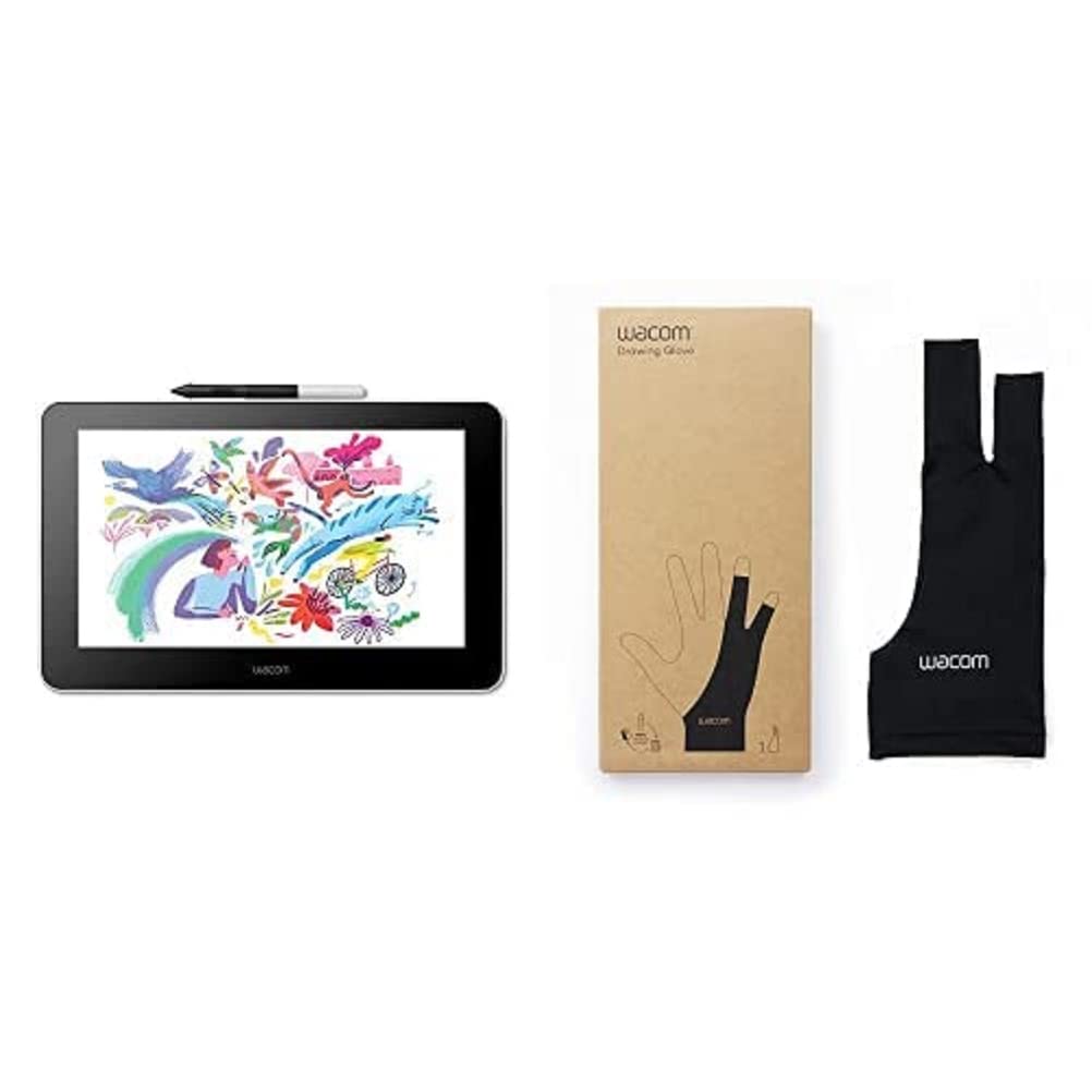 Wacom One Creative Pen Display y Guante de Dibujo : Amazon.es