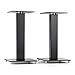 Produktbild Auna, BS-03S-BK, Lautsprecher-Ständer aus Aluminium und Glas, MDF Kabelkanal inklusive, 2 Stück -