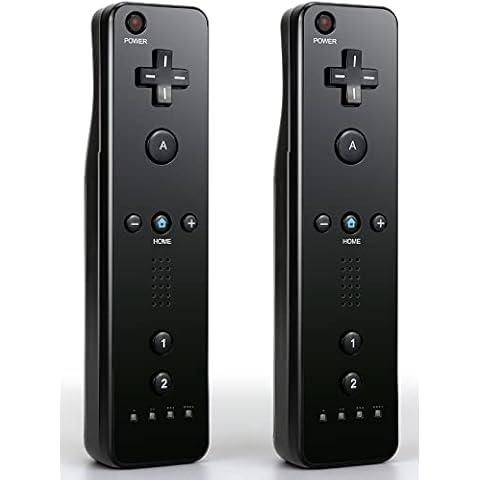 Bameca Wii Controller 2 Pack, Wii Remote Controller for Wii and Wii U Cover