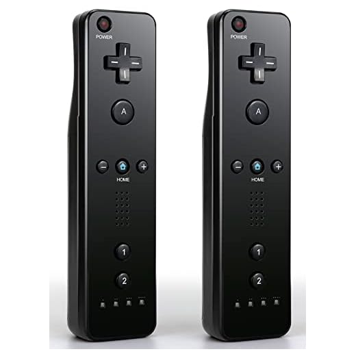 Bameca Wii Controller 2 Pack, Wii Remote Controller for Wii and Wii U