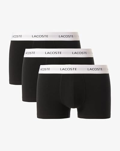Lacoste Men's   Black 3 Pack Bodywear in Size XL, BrandAlley