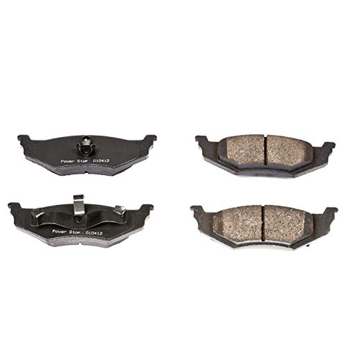 Image of PowerStop Rear Brake Pads for Chrysler 300M 1999-04 |Cirrus 1995-00 |Concorde 1995-04 |Intrepid 1995-04 |LHS 1995-97 |Chrysler LHS 1999-01 - Z16 Ceramic Brake Pads Replacement, 16-641