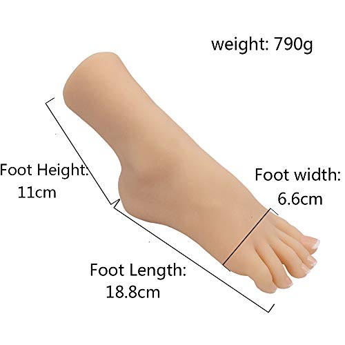 Silicone Life Size Child Mannequin Foot 1 Pair Display Jewerly Sandal Shoe Sock Display Art Sketch - Thumbnail 4
