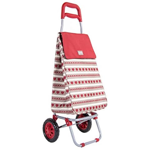 Sabichi Bistro 2 Wheel Shopping Trolley with Insulation Cover