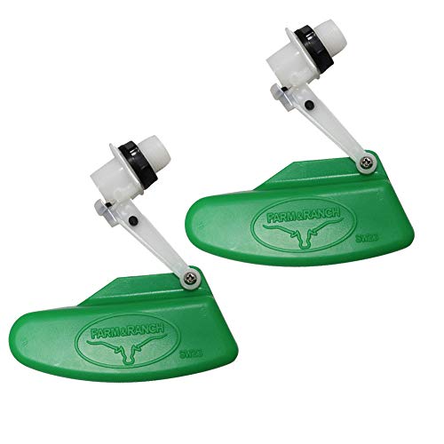 Moduoduo Float Valve Automatic Fill Water Level Control 2Pcs For Tank Bucket Pool Livestock Waterer cover