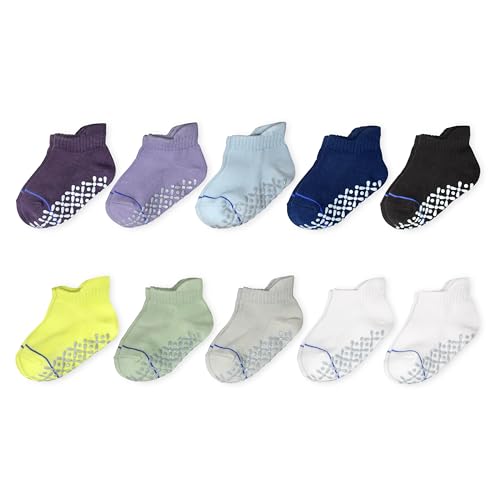 Goldbug Tiny Treads Socks - Socks with Grips for Baby, Toddler and Kids
