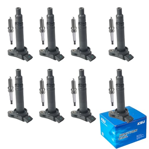 Ignition coil pack with Spark Plug Compatible with Toyota Tundra 5.7L V8 2007-2021