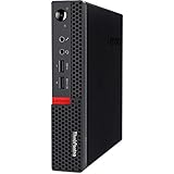 2019 Lenovo Thinkcentre M715q Business Mini Tiny Desktop (AMD Ryzen 5 Pro 2400GE Quad Core 3.8GHz, 8GB DDR4 RAM, 256GB NVMe PCIe M.2 SSD) WiFi AC, Bluetooth, DisplayPort, Windows 10 Pro 64-Bit