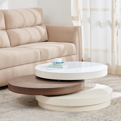 Image of Home Centre | Denver | Engineered Wood | Center Table | Coffee Table | White | 1 Year Warranty