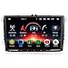 Erisin 8-Core 4GB+64GB Android 14 Radio Coche GPS Navegador para Volkswagen Polo 6R Golf 5/6 Passat B6 Tiguan T5 EOS Seat Skoda 9 Pulgadas CarPlay Android Auto Bluetooth 5.0 DSP WiFi Dab+ FM OBD2 TDT