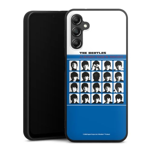 DeinDesign Coque en Silicone Premium Compatible avec Samsung Galaxy A14 5G Etui Silicone Coque Souple A Hard Day’s Night Musique The Beatles - Les Beatles, Paul McCartney, John Lennon, RIngo Starr, George Harrison DeinDesign Coque en Silicone Premium Compatible avec Samsung Galaxy A14 5G Etui Silicone Coque Souple A Hard Day's Night Musique The Beatles