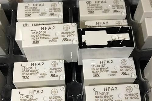 Relé G2R-1A1B-12V-8A conmutación precisa de 8A con bobina de 12V y 6 pines para automatización
