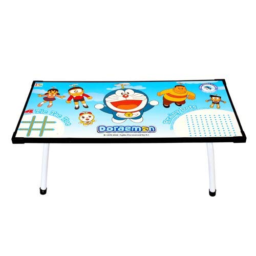 2 in 1 Kids Multipurpose Foldable Bed Study Table Laptop Table for Kids, Blue Amazon.in Home