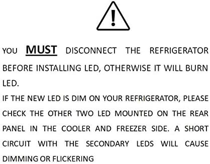 Miniatura 2 de Luz LED W10515058 compatible con Whirlpool Kenmore WPW10515058, W10465957, AP6022534, PS11755867, W10522611, 3021142 de Icetech