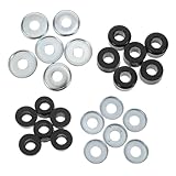 HONITANO Kit Amortiguador para Patines y Monopatines Repuesto para Ejes de Accesorios de Plástico Resistentes Impactos para Doble y Cuatro Ruedas Incluye Bushings y Tapas Protectoras