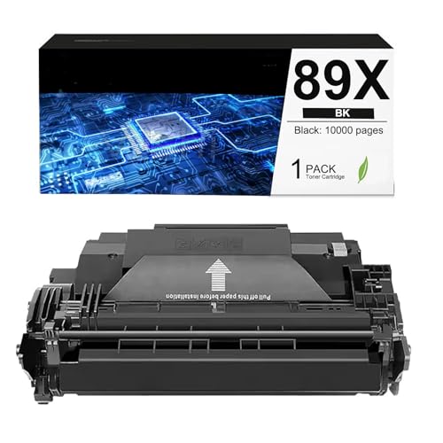 Cartouche toner compatible HP 89A 89X CF289A CF289X avec puce pour LaserJet M507 M528