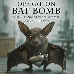 Diseño de la portada del título Operation Bat Bomb