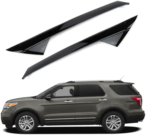 Windshield Trim Set A-Pillar Molding Compatible With 2011-2019 Ford Ex - Salvage & Co Indy