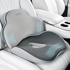 Seat Cushion & Lumbar Support-gray