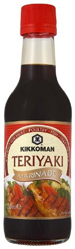 Kikkoman Salsa Teriyaki y Marinada 250 ml (paquete de 3)