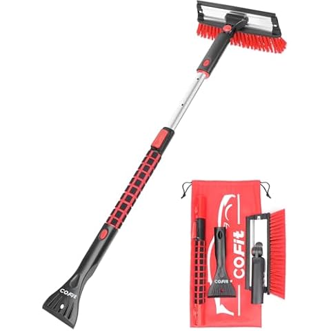 COFIT 3 in 1 Car Snow Brush Kit Cover