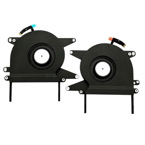 Ventilador de refrigeración de CPU (izquierdo y derecho) de repuesto para MacBook Pro de 14 pulgadas A2442 (año 2021) y ventilador A2779 A2992 (año 2023)