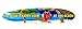 Beach Parrot Happy Hour Surfboard Wall Decor - Size 4' x 11.5"