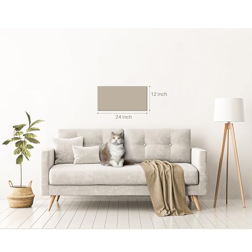 Beach Ocean Painting Wall Art: Framed Coastal Picture Wooden Sea Bird Print Seaside Sand Seascape Artwork Decor for Living Room Bedroom Bathroom 24x12 inch - Image 6