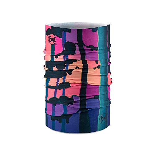 Image of BUFF Original EcoStretch Neck Gaiter, UPF 50 Sun Protection, Breathable, Versatile, Quick Dry, Multi-Colored, Adult Size