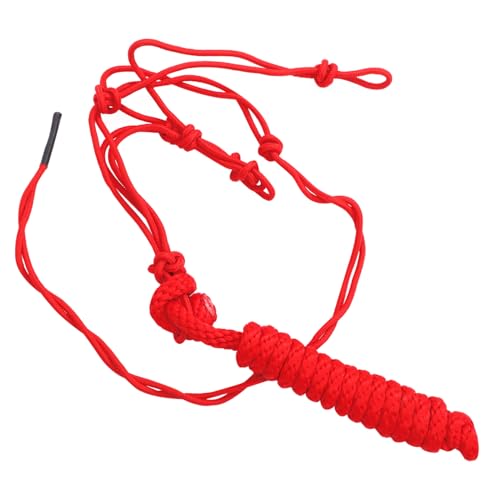 Corde multi-nœuds cheval polyester rigide pour licol éthologique
