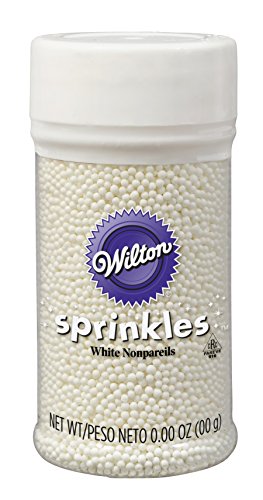 Wilton White Nonpareils, 3 oz. - Cake Decorating Supplies