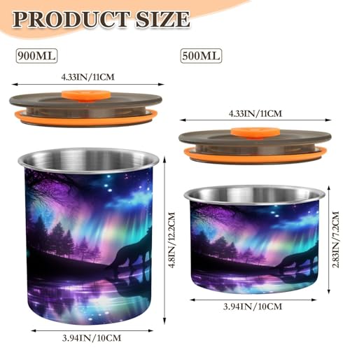 Envase Hermético de Acero Inoxidable para Café 30oz miniatura 2