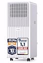 KresicoKlima Mobile Klimaanlage 9000 BTU, Klimaanlage Mobil mit Abluftschlauch, Mobiles Klimagerät für Räume bis zu 90m³/33m², Klimagerät mit Timer 24H, Fernbedienung