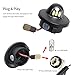 RUXIFEY LED License Plate Lights Tag Light Lamp Assembly Compatible with Ford F150 F250 F350 Super Duty Ranger Explorer Bronco Excursion Expedition, 6500K Black, Pack of 2